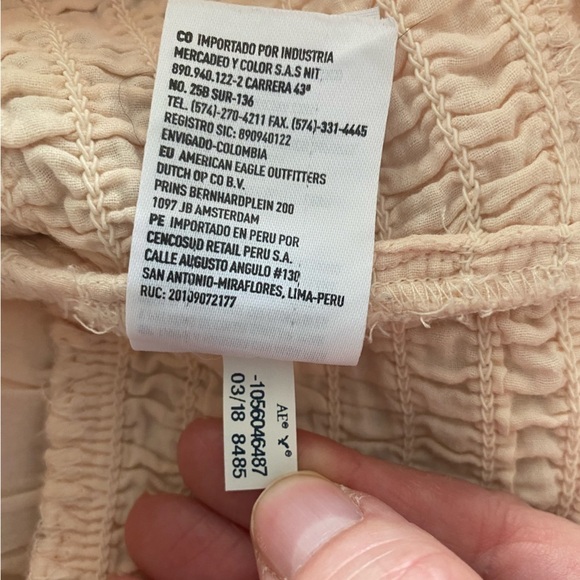 AMERICAN Eagle Peach Lace Sleeveless Top Size XS - Picture 9 of 14